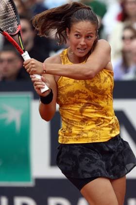 Rome, Italy 15.05.2023: J.Ostapenko of Latvia during the match against D.Kasatkina of Russia at the Women™s Internazionali BNL d Italia, ATP, Tennis Herren 1000, day 7, tennis tournament at Foro Italico in Rome, Italy on May 15th, 2023.  Copyright: xmarcoxiacobuccix xipa-agency.netx xmarcoxiacobuccix 0 IPA_IPA37952293