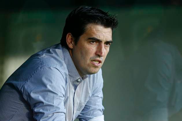 ESP: Real Betis-Rayo Vallecano. La Liga Santander Rayo Vallecano head coach Andoni Iraola during the La Liga match between Real Betis and Rayo Vallecano played at Benito Villamarin Stadium on May 15, 2023, in Sevilla, Spain. kpng Copyright: xAntonioxPozox xPRESSINx PS_230515_043