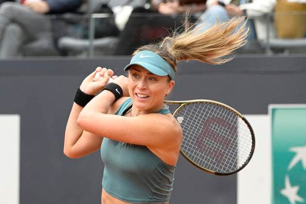 Photo Fabrizio Corradetti LaPresse May 17 2023 Rome, Italy Tennis IPaula Badosa (ESP) vs Jelena Ostapenko (LAT) In the pic: Paula Badosa (ESP)  Copyright: xFabrizioxCorradettix xLaPressex