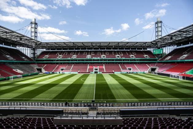 Sports, football, DFB Cup womens season 2022 2023 FF27 women in football forum at DFB Cup womens final VfL Wolfsburg SC Freiburg 18 05 2023, Rhein Energie Stadion Koeln stadium in Cologne before the game Cologne Rhein Energie Stadion North Rhine Westphalia Germany
