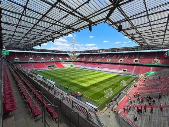 18 05 2023, GER, soccer, DFB Pokal womens final 2022 2023, VfL Wolfsburg SC Freiburg General view of the RheinEnergieSTADION Cologne Cologne RheinEnergieSTADION North Rhine Westphalia Germany