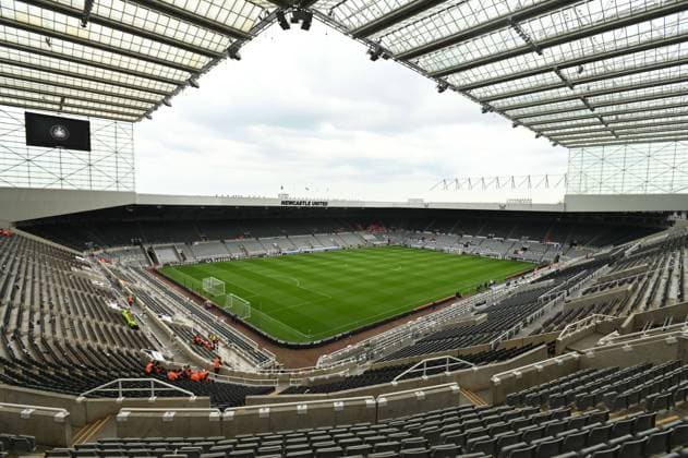 Mandatory Credit: Photo by Richard Lee Shutterstock (13914603a) St. James Park home to Newcastle United Newcastle United v Brighton & Hove Albion, Premier League, Football, St James Park, Newcastle, UK - 18 May 2023 EDITORIAL USE ONLY No use with unauthorised audio, video, data, fixture lists, club league logos or live services. Online in-match use limited to 120 images, no video emulation. No use in betting, games or single club league player publications. Newcastle United v Brighton & Hove Albion, Premier League, Football, St James Park, Newcastle, UK - 18 May 2023 EDITORIAL USE ONLY No use with unauthorised audio, video, data, fixture lists, club league logos or live services. Online in-match use limited to 120 images, no video emulation. No use in betting, games or single club league player publications. Copyright: xRichardxLee Shutterstockx 13914603a