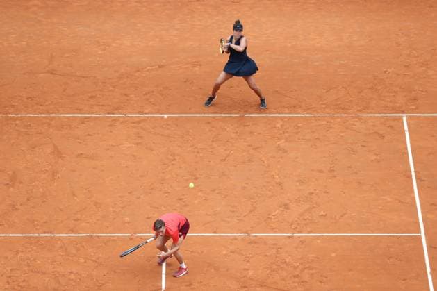 Rome, Italy 18.05.2023: C. GAUF-J. and PEGULA during the match against S. AOYAMA - E. SHIBAHARA at the Women™s Internazionali BNL d Italia, WTA, Tennis Damen 1000, day 7, women™s double tennis tournament at Foro Italico in Rome, Italy on May 18th, 2023.  Copyright: xmarcoxiacobuccix xipa-agency.netx xmarcoxiacobuccix 0 IPA_IPA38023776