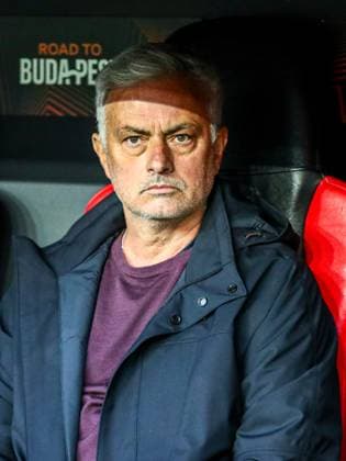 Jose Mourinho AS Rome, head coach , GER, Bayer 04 Leverkusen vs AS Rome, UEFA Europa League 2022 23, semifinal second leg, 18 05 2023, GER, Bayer 04 Leverkusen vs AS Rome, UEFA Europa League 2022 23, semifinal second leg, 18 05 2023, Photo Eibner Press Photo Gabriel Boia Leverkusen. Copyright: xGabrielxBoiax EP_EER