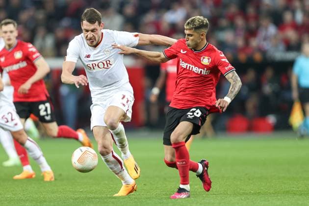 Football, EL, Bayer 04 Leverkusen - AS Roma