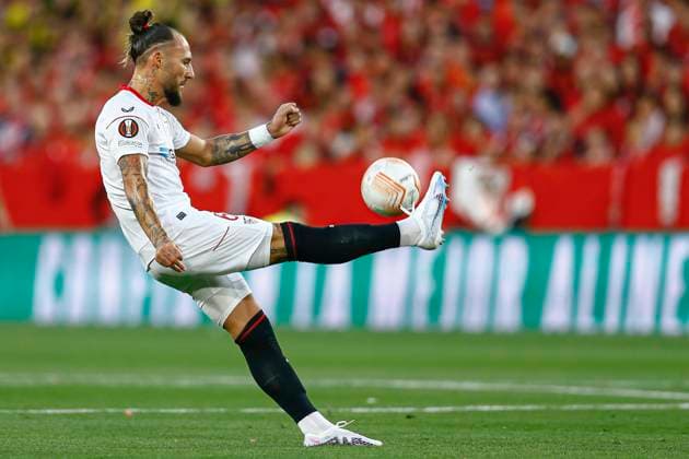 ESP: Sevilla FC-Juventus. UEFA Europa League Nemanja Gudelj of Sevilla FC during the UEFA Europa League match, Semi-Finals, 2nd leg between Sevilla FC and Juventus played at Ramon Sanchez Pizjuan Stadium on May 18, 2023 in Sevilla, Spain. kpng Copyright: xAntonioxPozox xPRESSINPHOTOx AP_230518_040