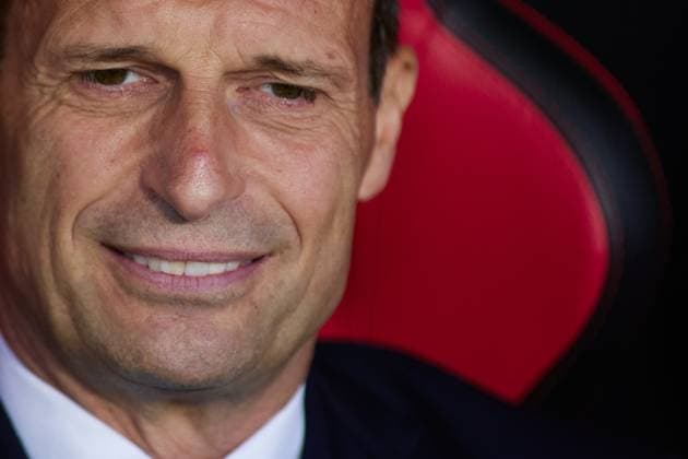 May 18, 2023, SEVILLA, SEVILLA, SPAIN: Massimiliano Allegri, head coach of Juventus, looks on during the UEFA Europa League semi-final second leg match between Sevilla FC v Juventus at Estadio Ramon Sanchez Pizjuan on May 18, 2023 in Sevilla, Spain. SEVILLA SPAIN - ZUMAa181 20230518_zaa_a181_007 Copyright: xJoaquinxCorcherox