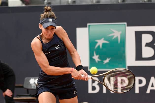 Photo Fabrizio Corradetti LaPresse May 19 2023 Rome, Italy Tennis Elena Kudermetova (RUS) vs Anhelina Kalinina (UKR) In the pic: Elena Kudermetova (RUS)  Copyright: xFabrizioxCorradettix xLaPressex