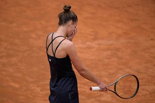 Photo Fabrizio Corradetti LaPresse May 19 2023 Rome, Italy Tennis Elena Kudermetova (RUS) vs Anhelina Kalinina (UKR) In the pic: Elena Kudermetova (RUS)  Copyright: xFabrizioxCorradettix xLaPressex
