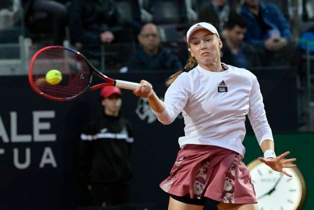 Photo Fabrizio Corradetti LaPresse May 19 2023 Rome, Italy Tennis Elena Rybakina (KAZ) vs Jelena Ostapenko (LAT) In the pic: Elena Rybakina (KAZ)  Copyright: xFabrizioxCorradettix xLaPressex