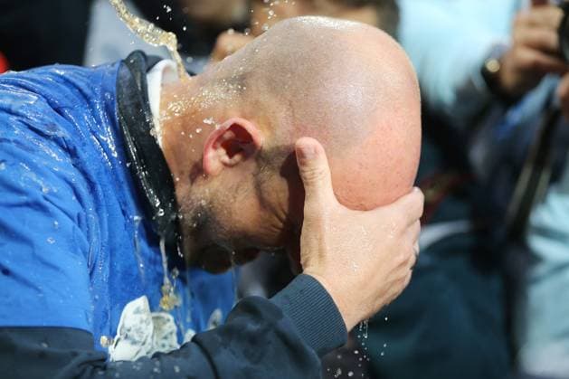 19 05 2023, xtvx, football 2 Bundesliga, SV Darmstadt 98 1 FC Magdeburg emspor, emonline, v l coach Torsten Lieberknecht SV Darmstadt 98 portrait after the match, after the match DFL DFB REGULATES PROHIBIT ANY USE OF PHOTOGRAPHS as IMAGE SEQUENCES and or QUASI VIDEO Darmstadt