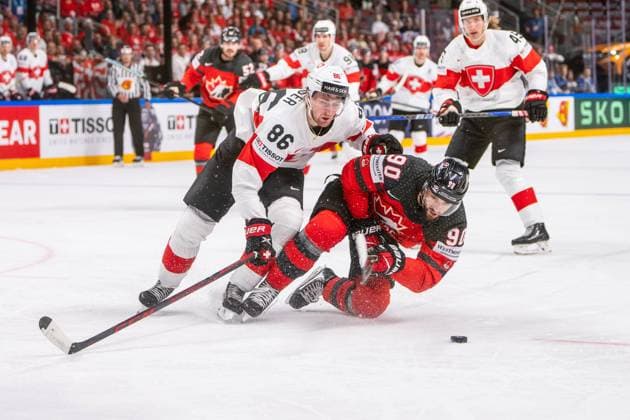 Ice hockey, World Cup, Canada - Switzerland