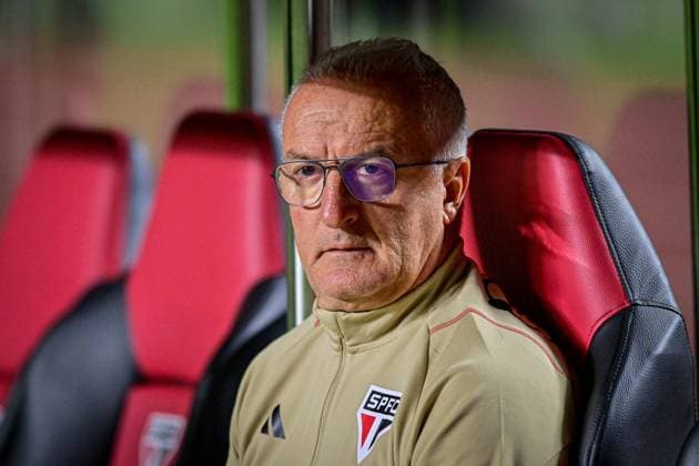 São Paulo x Vasco SÃO PAULO, SP - 20.05.2023: SÃO PAULO X VASCO - Dorival Jr of São Paulo during a match between São Paulo Fc x Vasco valid for the seventh round of the 2023 Brazilian Championship and held at Estádio do Morumbi in São Paulo, SP. (Photo: Maurício Rummens Fotoarena) x2374911x  MaurícioxRummens