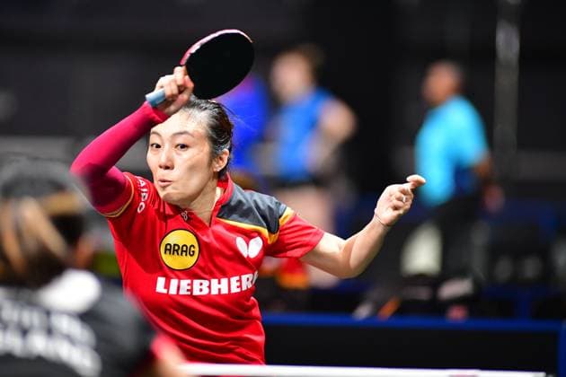 Sport Themen der Woche KW20 Ying HAN, Deutschland, beste Abwehrspielerin der Welt und Europe-Top-16-Siegerin 2022 und 2023, bei den Tischtennis-Weltmeisterschaften in Durban, Südafrika. Ying HAN, Germany, ttc eastside berlin, World™s best Defender and Winner Europe Top 16 2022 and Ying HAN, Deutschland, beste Abwehrspielerin der Welt und Europe-Top-16-Siegerin 2022 und 2023, bei den Tischtennis-Weltmeisterschaften in Durban, Südafrika. Ying HAN, Germany, ttc eastside berlin, World™s best Defender and Winner Europe Top 16 2022 and 2023, at the World Table tennis, Tischtennis Championships in Durban, South Africa. Durban ICC Durban, International Conven Südafrika, South Africa *** Ying HAN, Germany, best Defender in the World and Winner Europe Top 16 2022 and 2023, at the World Table Tennis Championships in Durban, South Africa Ying HAN, Germany, ttc eastside berlin, World™s best Defender and Winner Europe Top 16 2022 and Ying HAN, Germany, best Defender in the World and Winner Europe Top 16 2022 and 2023, at the World Table Tennis Championships in Durban, South Africa Ying HAN, Germany, ttc eastside berlin, World™s best Defender and Winner Europe Top 16 2022 and 2023, at the World Table Tennis Championships in Durban, South Africa Durban ICC Durban, International Conven South Africa, South Africa