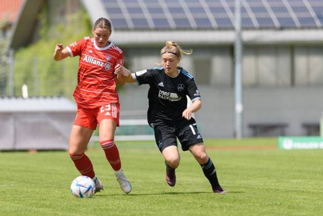 Football, Women, 2. BL, FC Bayern München II - 1. FC Nürnberg