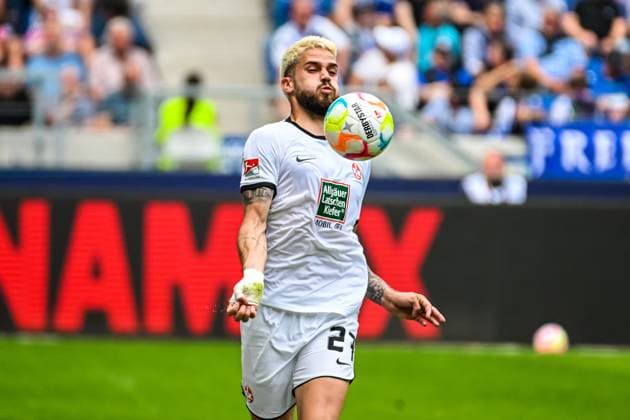 Soccer I Men I Season 2022 2023 I 2 Bundesliga I 33 Matchday I Karlsruher SC 1 FC Kaiserslautern I 21 05 2023 Lex Tyger Lobinger 27, 1 FC Kaiserslautern Karlsruhe BBBank Wildpark Baden Württemberg Germany Copyright: xLobeca Krausex