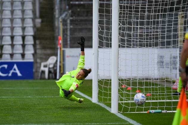 Soccer FLYERALARM Womens Bundesliga 21 Matchday 22 23 SC Freiburg vs 1 FC Koeln 21 05 2023 Goal to 3 1 for 1 FC Koeln by penalty by Alena Bienz 1 FC Koeln 11 Soccer FLYERALARM Womens Bundesliga SC Freiburg vs 1 FC Koeln on Sunday, May 21, 2023 at Dreisamstadion in Freiburg im Breisgau DFL REGULATIONS PROHIBIT ANY USE OF PHOTOGRAPHS AS IMAGE SEQUENCES AND OR QUASI VIDEO Copyright: xBEAUTIFULxSPORTS GerdxGruendlx