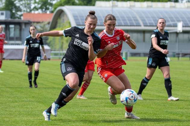21 05 2023 football women season 2022 2023 2 Bundesliga 25 matchday FC Bayern München II 1 FC Nürnberg FCN Club Sportfoto Zink DaEn xdaxenx regulations prohibit any use of photographs as image sequences and or quasi video Jessica May 6, 1 FC Nürnberg FCN, links gg