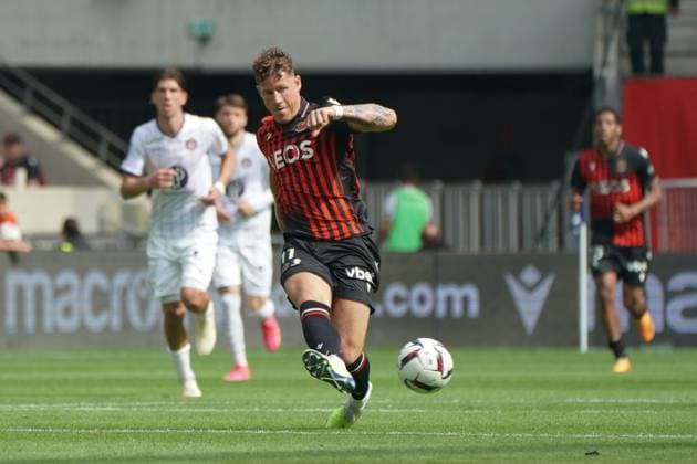 Ross Barkley (OGC Nice) FOOTBALL : OGC Nice vs Toulouse - Ligue 1 Uber Eats - Nice - 21 05 2023 NorbertScanella Panoramic 