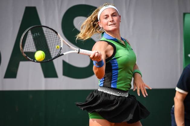 May 22, 2023, Paris, France, France: Emma LENE of France during the first day of qualifying of Roland-Garros 2023, French Open 2023, Grand Slam tennis tournament at the Roland-Garros Stadium on May 22, 2023 in Paris, France. Paris France - ZUMAm308 20230522_zsp_m308_003 Copyright: xMatthieuxMirvillex
