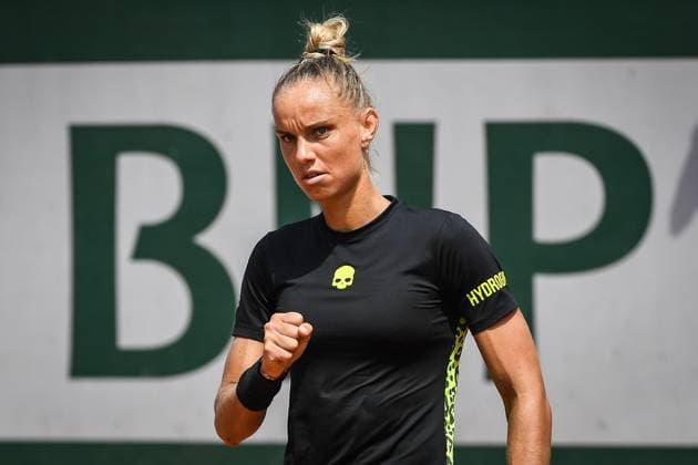 May 22, 2023, Paris, France, France: Arantxa RUS of Netherlands celebrates his point during the first day of qualifying of Roland-Garros 2023, French Open 2023, Grand Slam tennis tournament at the Roland-Garros Stadium on May 22, 2023 in Paris, France. Paris France - ZUMAm308 20230522_zsp_m308_014 Copyright: xMatthieuxMirvillex