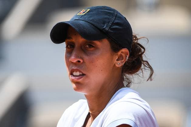 May 22, 2023, Paris, France, France: Madison KEYS of United States during a training session of Roland-Garros 2023, French Open 2023, Grand Slam tennis tournament at the Roland-Garros Stadium on May 22, 2023 in Paris, France. Paris France - ZUMAm308 20230522_zsp_m308_016 Copyright: xMatthieuxMirvillex