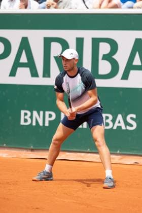 TENNIS - ATP, Tennis Herren French Open 2023 PARIS,FRANCE,22.MAY.23 - TENNIS - ATP World Tour, French Open, Roland Garros, Grand Slam, qualification. Image shows Filip Misolic (AUT).  GEPAxpictures xFrancoisxAsal