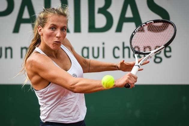 May 22, 2023, Paris, France, France: Margaux ROUVROY of France during the first day of qualifying of Roland-Garros 2023, French Open 2023, Grand Slam tennis tournament at the Roland-Garros Stadium on May 22, 2023 in Paris, France. Paris France - ZUMAm308 20230522_zsp_m308_030 Copyright: xMatthieuxMirvillex
