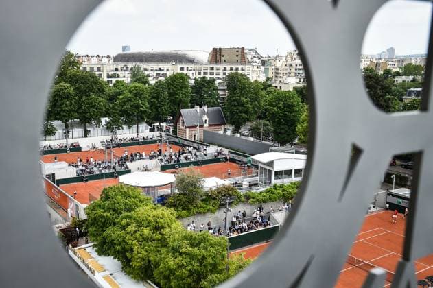 May 22, 2023, Paris, France, France: General view during Roland-Garros 2023, French Open 2023, Grand Slam tennis tournament at the Roland-Garros Stadium on May 22, 2023 in Paris, France. Paris France - ZUMAm308 20230522_zsp_m308_033 Copyright: xMatthieuxMirvillex
