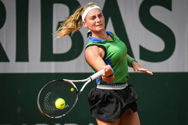 May 22, 2023, Paris, France, France: Emma LENE of France during the first day of qualifying of Roland-Garros 2023, French Open 2023, Grand Slam tennis tournament at the Roland-Garros Stadium on May 22, 2023 in Paris, France. Paris France - ZUMAm308 20230522_zsp_m308_035 Copyright: xMatthieuxMirvillex
