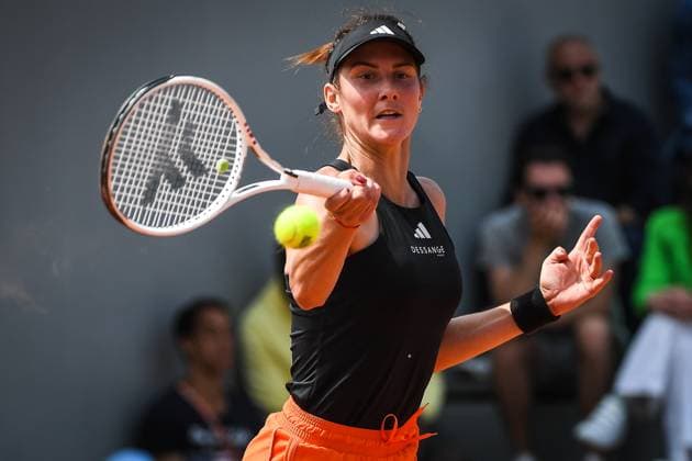 May 22, 2023, Paris, France, France: Audrey ALBIE of France during the first day of qualifying of Roland-Garros 2023, French Open 2023, Grand Slam tennis tournament at the Roland-Garros Stadium on May 22, 2023 in Paris, France. Paris France - ZUMAm308 20230522_zsp_m308_039 Copyright: xMatthieuxMirvillex