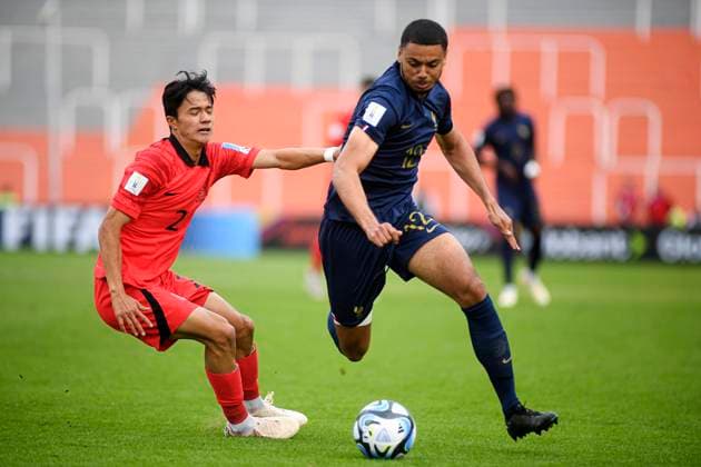 Football, U20 World Cup, South Korea - France