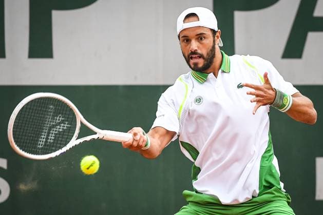 May 23, 2023, Paris, France, France: Laurent LOKOLI of France during the second qualifying day of Roland-Garros 2023, French Open 2023, Grand Slam tennis tournament at the Roland-Garros Stadium on May 23, 2023 in Paris, France. Paris France - ZUMAm308 20230523_zsp_m308_007 Copyright: xMatthieuxMirvillex