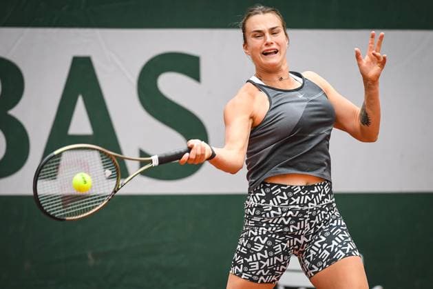 May 23, 2023, Paris, France, France: Aryna SABALENKA of Belarusian during a training session of Roland-Garros 2023, French Open 2023, Grand Slam tennis tournament at the Roland-Garros Stadium on May 23, 2023 in Paris, France. Paris France - ZUMAm308 20230523_zsp_m308_011 Copyright: xMatthieuxMirvillex