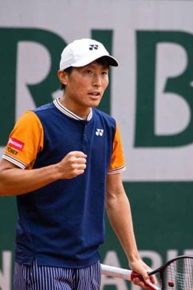 TENNIS - ATP, Tennis Herren French Open 2023 PARIS,FRANCE,23.MAY.23 - TENNIS - ATP World Tour, French Open, Roland Garros, Grand Slam, qualification. Image shows Rio Noguchi (JPN).  GEPAxpictures xFrancoisxAsal
