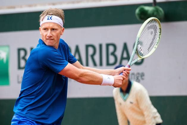 TENNIS - ATP, Tennis Herren French Open 2023 PARIS,FRANCE,23.MAY.23 - TENNIS - ATP World Tour, French Open, Roland Garros, Grand Slam, qualification. Image shows Zdenek Kolar (CZE).  GEPAxpictures xFrancoisxAsal