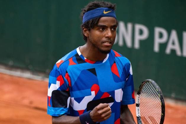 TENNIS - ATP, Tennis Herren French Open 2023 PARIS,FRANCE,23.MAY.23 - TENNIS - ATP World Tour, French Open, Roland Garros, Grand Slam, qualification. Image shows Elias Ymer (SWE).  GEPAxpictures xFrancoisxAsal
