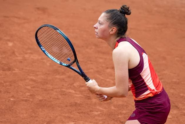 TENNIS - WTA, Tennis Damen French Open 2023 PARIS,FRANCE,23.MAY.23 - TENNIS - WTA Tour, French Open, Roland Garros, Grand Slam, qualification. Image shows Image shows Antonia Ruzic (CRO).  GEPAxpictures xFrancoisxAsal