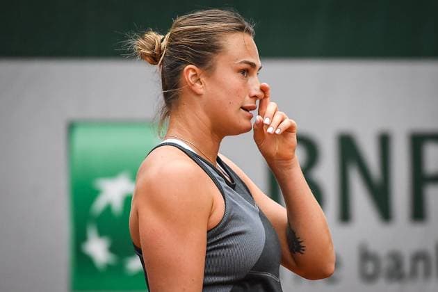 May 23, 2023, Paris, France, France: Aryna SABALENKA of Belarus during a training session of Roland-Garros 2023, French Open 2023, Grand Slam tennis tournament at the Roland-Garros Stadium on May 23, 2023 in Paris, France. Paris France - ZUMAm308 20230523_zsp_m308_030 Copyright: xMatthieuxMirvillex