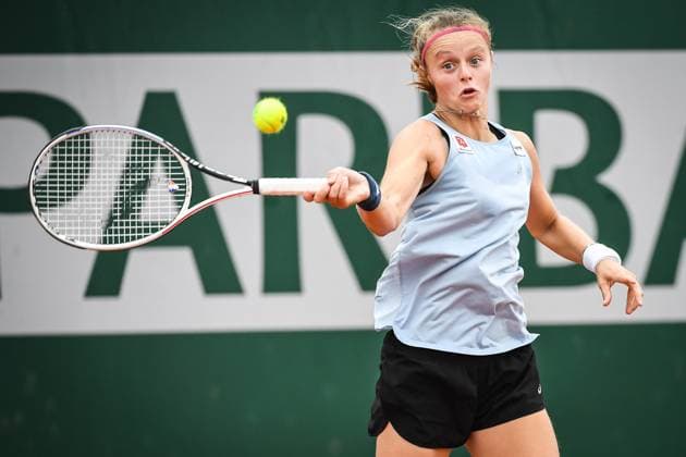 May 23, 2023, Paris, France: ALICE ROBBE of France during the second qualifying day of Roland-Garros 2023, French Open 2023, Grand Slam tennis tournament at the Roland-Garros Stadium. Paris France - ZUMAm308 20230523_zsp_m308_015 Copyright: xMatthieuxMirvillex