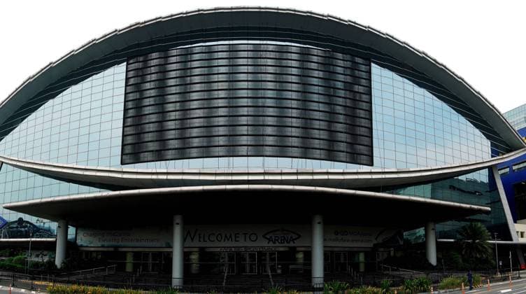 SM Mall of Asia Arena, An indoor arena within the SM Mall of Asia complex, in Bay City, Pasay, Metro Manila, Philippines. MAY 20, 2023 Noxthirdxpartyxsales  (219380026)
