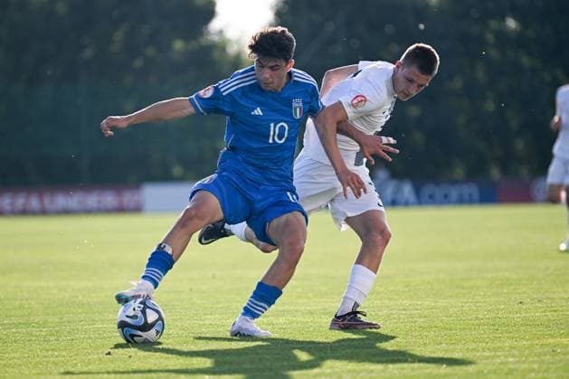 Football, U17 European Championship, Slovenia - Italy