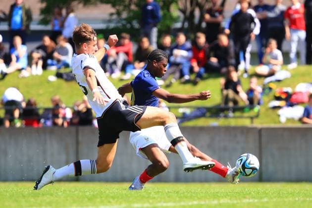 Football, U16 international, Germany - France