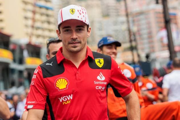 Charles Leclerc Scuderia Ferrari , Monaco Grand Prix, Motorsport, Formula 1, 2023 season, 25 05 2023 Monaco Grand Prix, Motorsport, Formula 1, 2023 season, 25 05 2023 Copyright: xEibner-Pressefoto AlexanderxNeisx EP_ANS