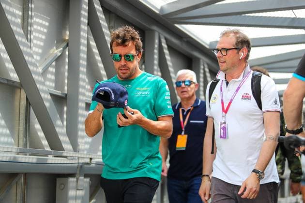 Fernando Alonso (SPA) Aston Martn AMR23.. during FORMULA 1 GRAND PRIX DE MONACO 2023 - Montecarlo, 25-28 May 2023 Monte Carlo MONACO - ZUMAc04_ 20230525_zaf_c04_047 Copyright: xAlessioxDexMarcoox