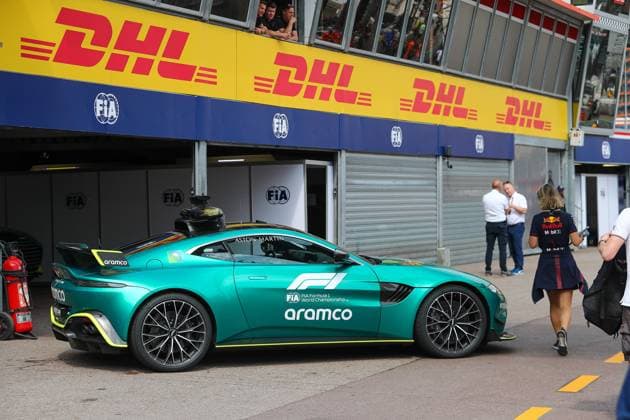 Aston Martin safety car.. during FORMULA 1 GRAND PRIX DE MONACO 2023 - Montecarlo, 25-28 May 2023 Monte Carlo MONACO - ZUMAc04_ 20230525_zaf_c04_050 Copyright: xAlessioxDexMarcoox