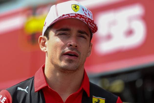 Charles Leclerc (MON) Ferrari F1-23 interview at pitlane.. during FORMULA 1 GRAND PRIX DE MONACO 2023 - Montecarlo, 25-28 May 2023 Monte Carlo MONACO - ZUMAc04_ 20230525_zaf_c04_055 Copyright: xAlessioxDexMarcoox