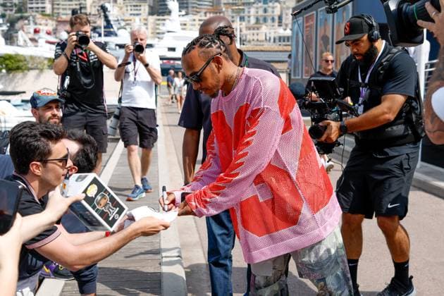 44 Lewis Hamilton GBR, Mercedes AMG Petronas F1 Team , F1 Grand Prix of Monaco at Circuit de Monaco on May 25, 2023 in Monte Carlo, Monaco Photo by HOCH ZWEI Monte Carlo Monaco