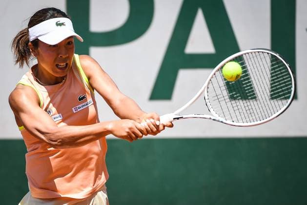 May 25, 2023, Paris, France, France: Mai HONTAMA of Japan during the fourth qualifying day of Roland-Garros 2023, French Open 2023, Grand Slam tennis tournament at the Roland-Garros Stadium on May 25, 2023 in Paris, France. Paris France - ZUMAm308 20230525_zsp_m308_003 Copyright: xMatthieuxMirvillex