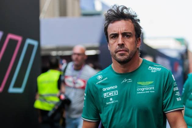 Fernando Alonso Aston Martin , Monaco Grand Prix, Motorsport, Formula 1, 2023 season, 25 05 2023 Monaco Grand Prix, Motorsport, Formula 1, 2023 season, 25 05 2023 Copyright: xEibner-Pressefoto AlexanderxNeisx EP_ANS